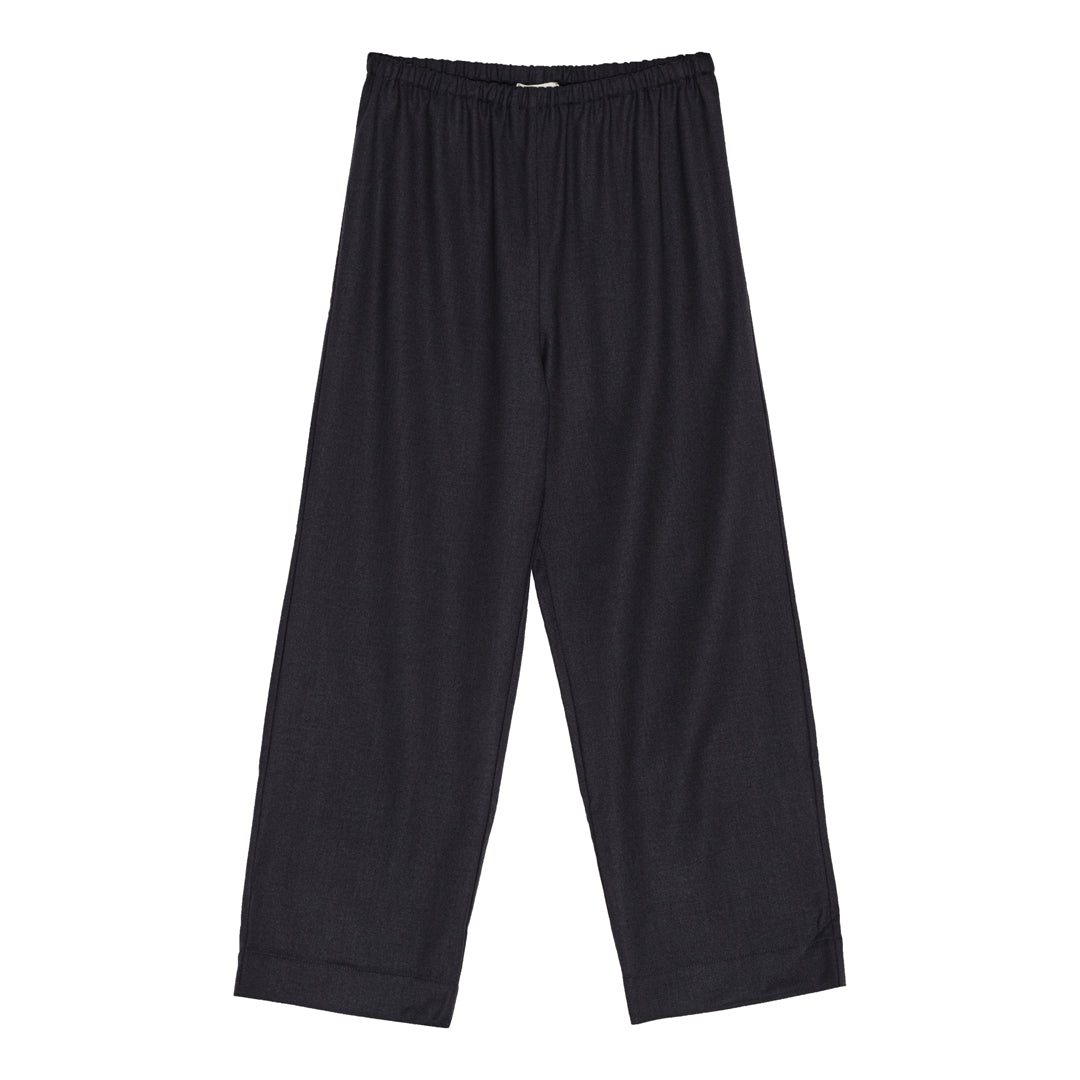 May Pants - Dark Navy Soft Wool