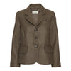 Harper Blazer - Olive Brown