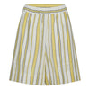 June Shorts - Yellow Stripes