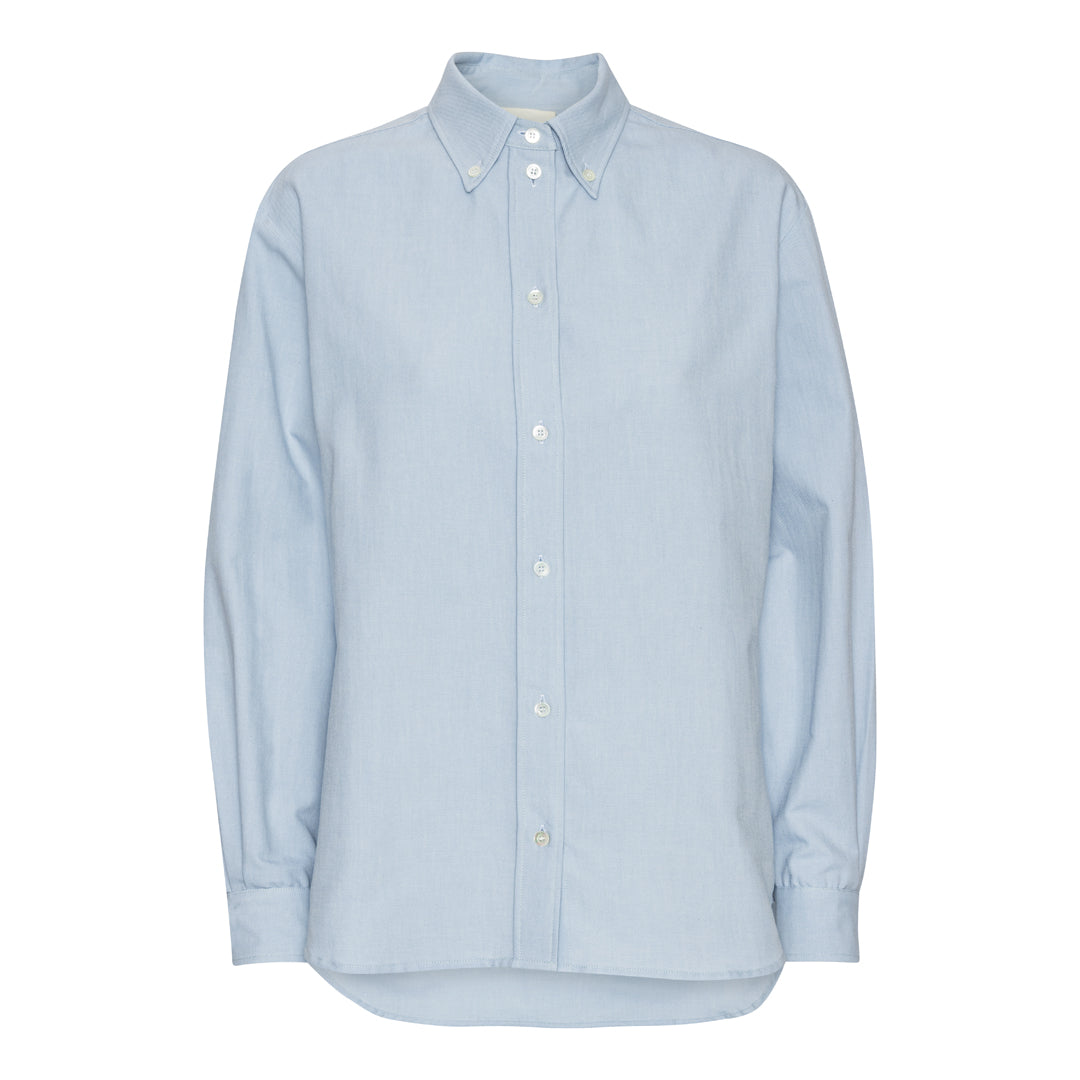 Simone Shirt - Light Blue Oxford