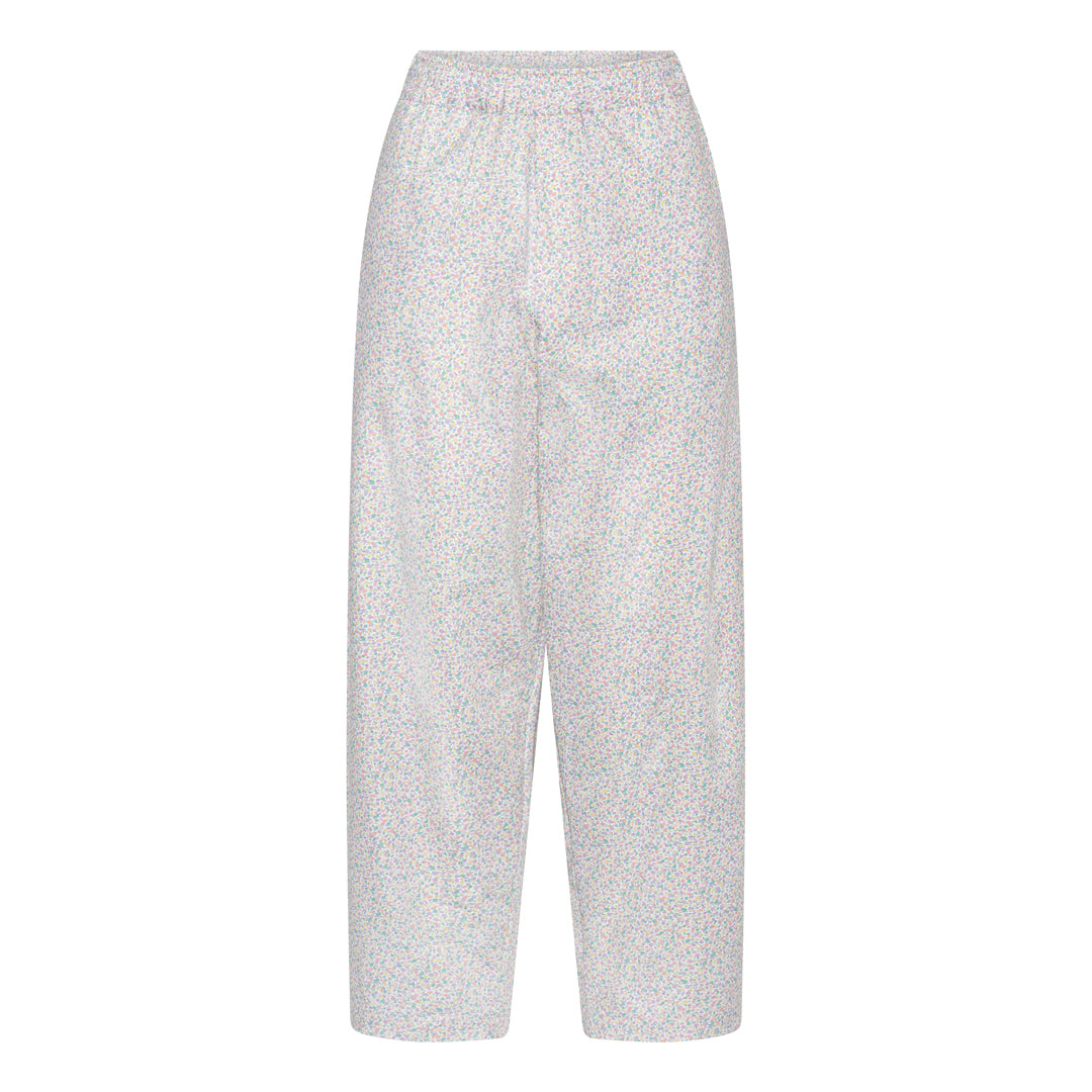 Trouville Pants - Small Flower Summerday