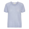 Uma Cashmere T-shirt - Dove Blue