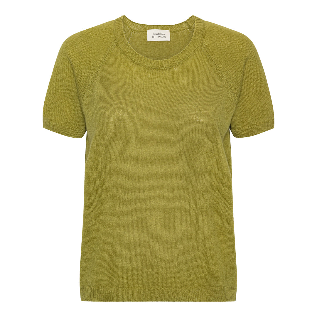 Uma Cashmere T-shirt - Sprout Green