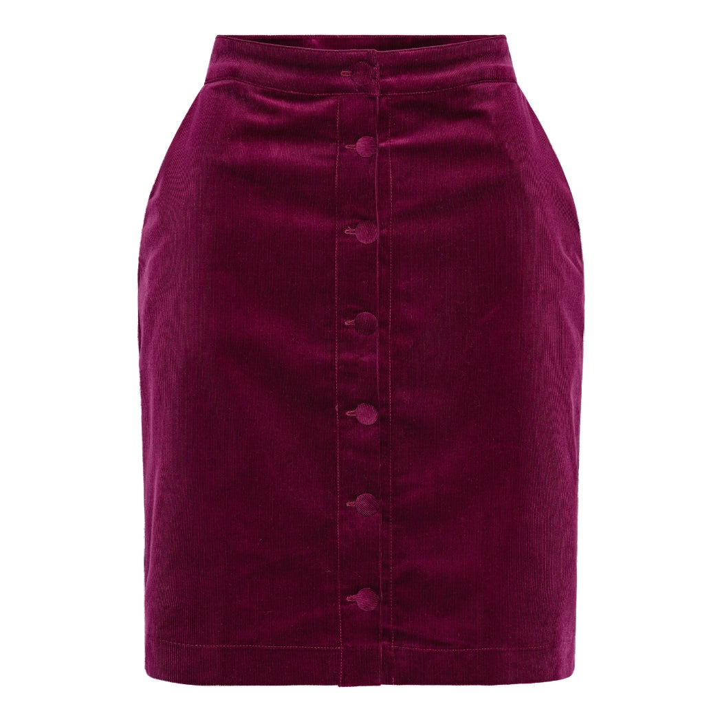 Lily Skirt - Berry Baby Corduroy