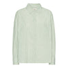Sallie Shirt - Green Stripes