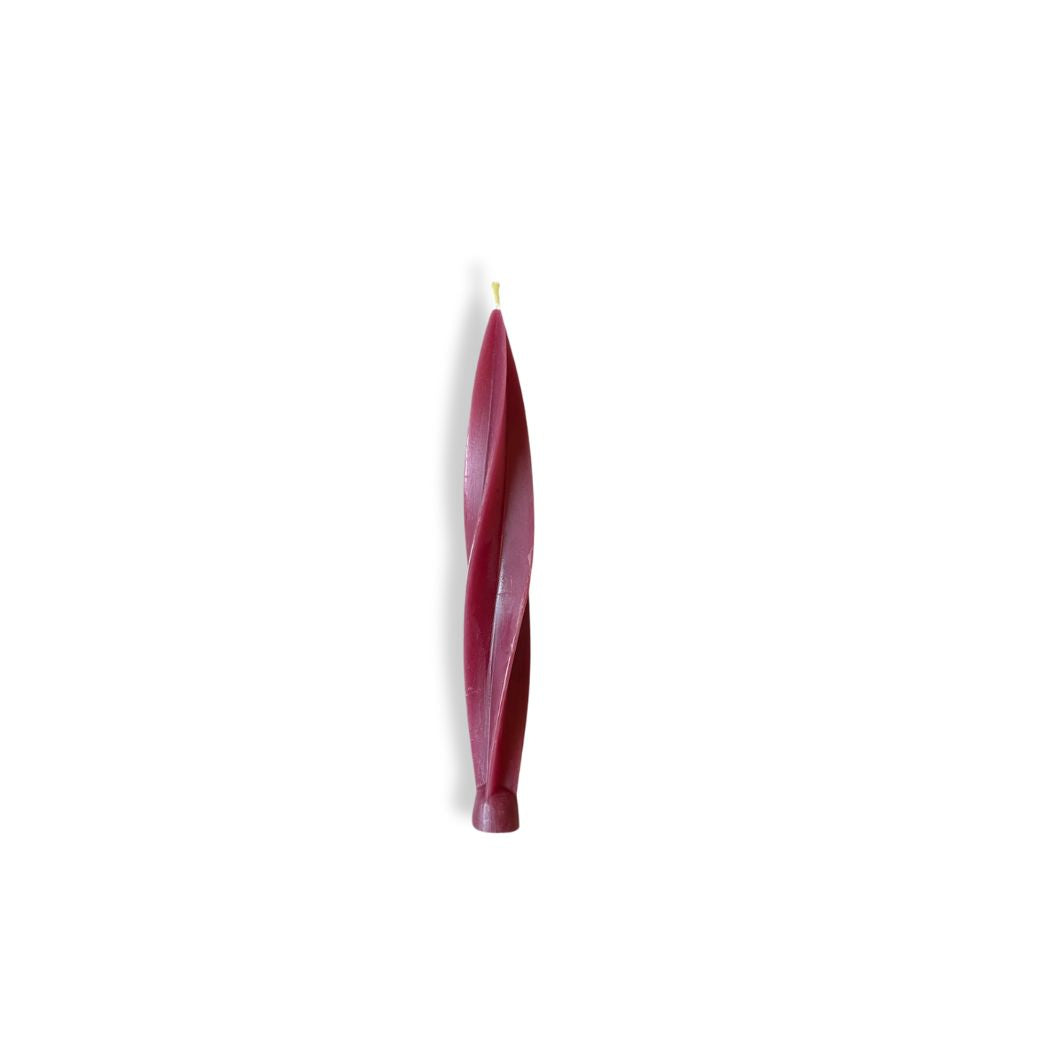 Twisted Candle - Berry