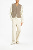 Trousers Franchina Rovato Woven - Ivory