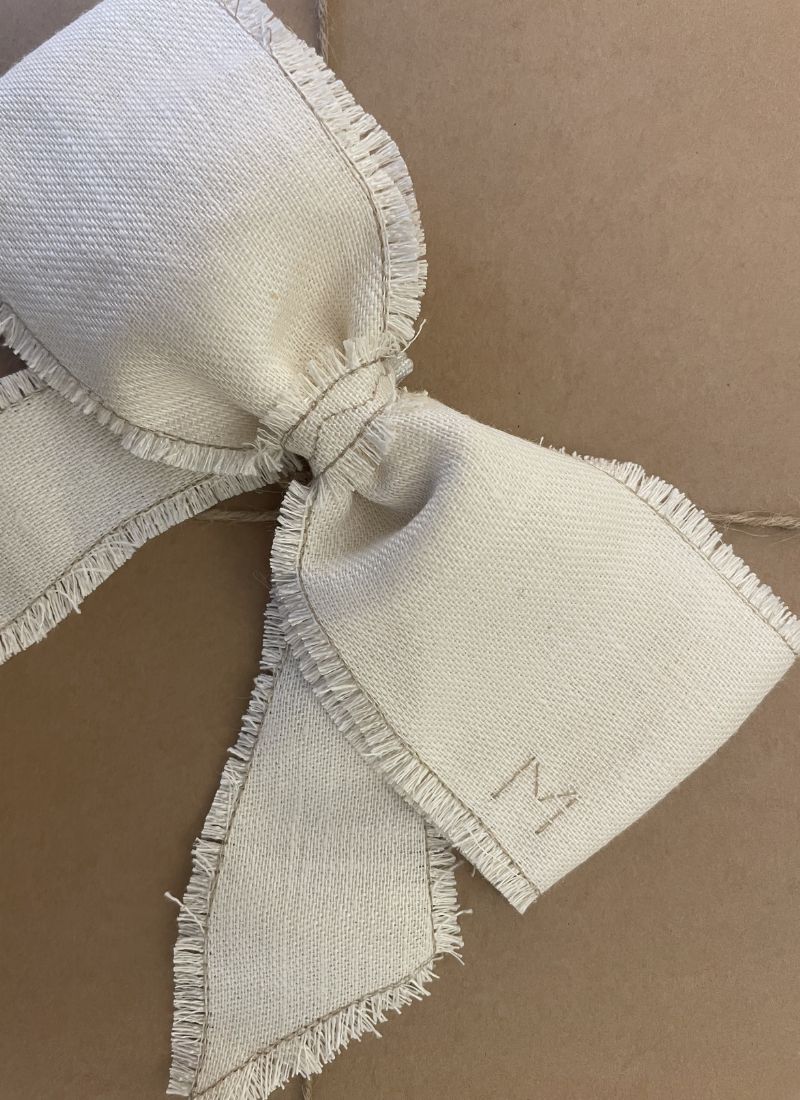 Christmas bell with red bow