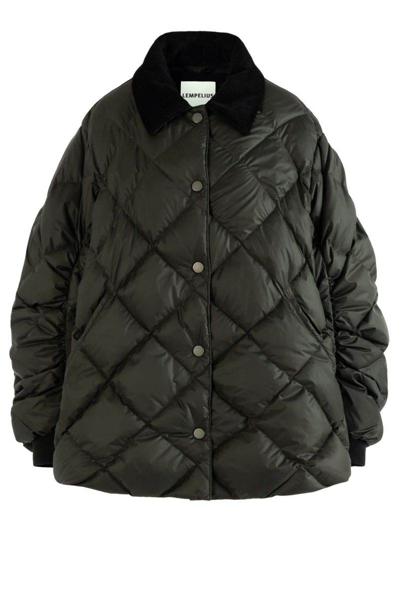 Down Jacket Fia  - Deep Green