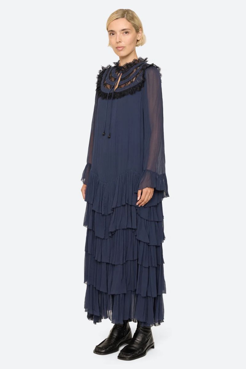 Margaret Maxi Dress - Blue