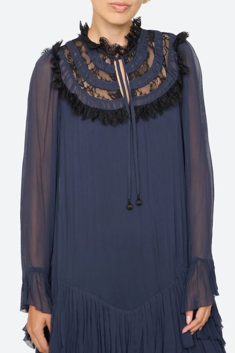 Margaret Maxi Dress - Blue