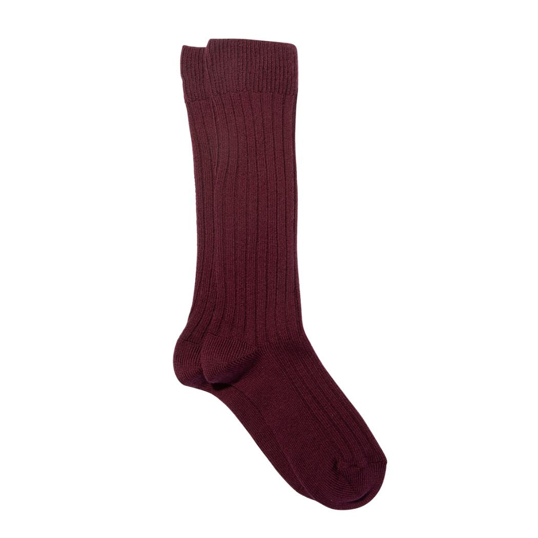 College Strømper - Bordeaux