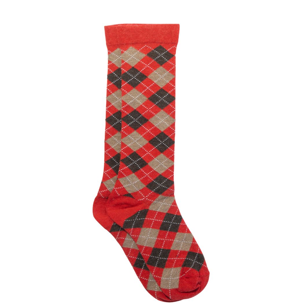 Harlequin Socks - Orange