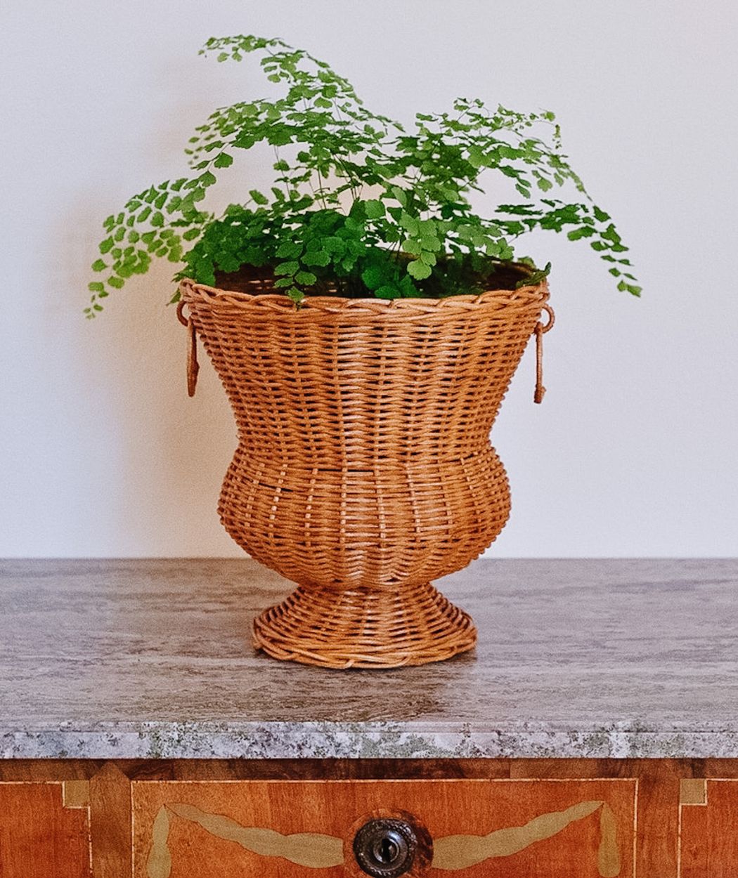 Mini Medici Rattan Vase