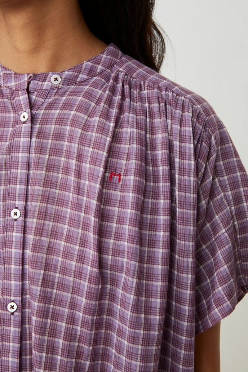 Skjorte Max N°775 Checks - Amethyst