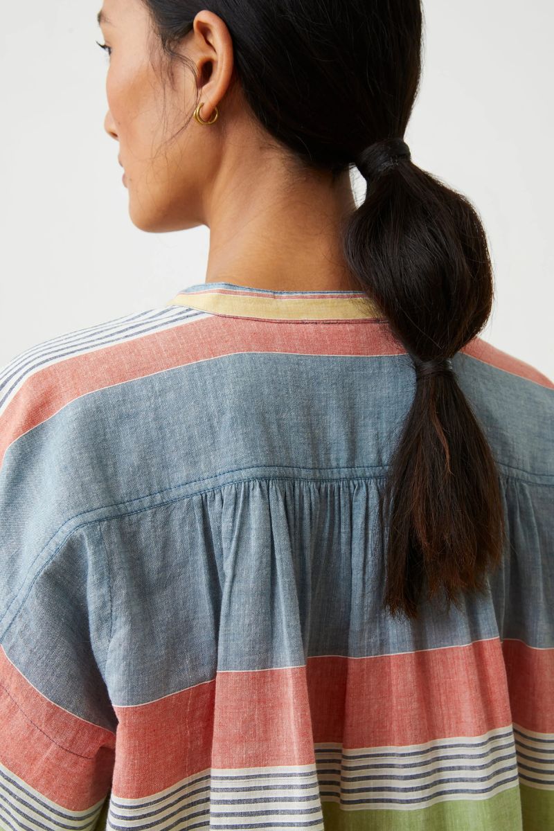 Skjorte Max N°775 Sand Stripes - Multico