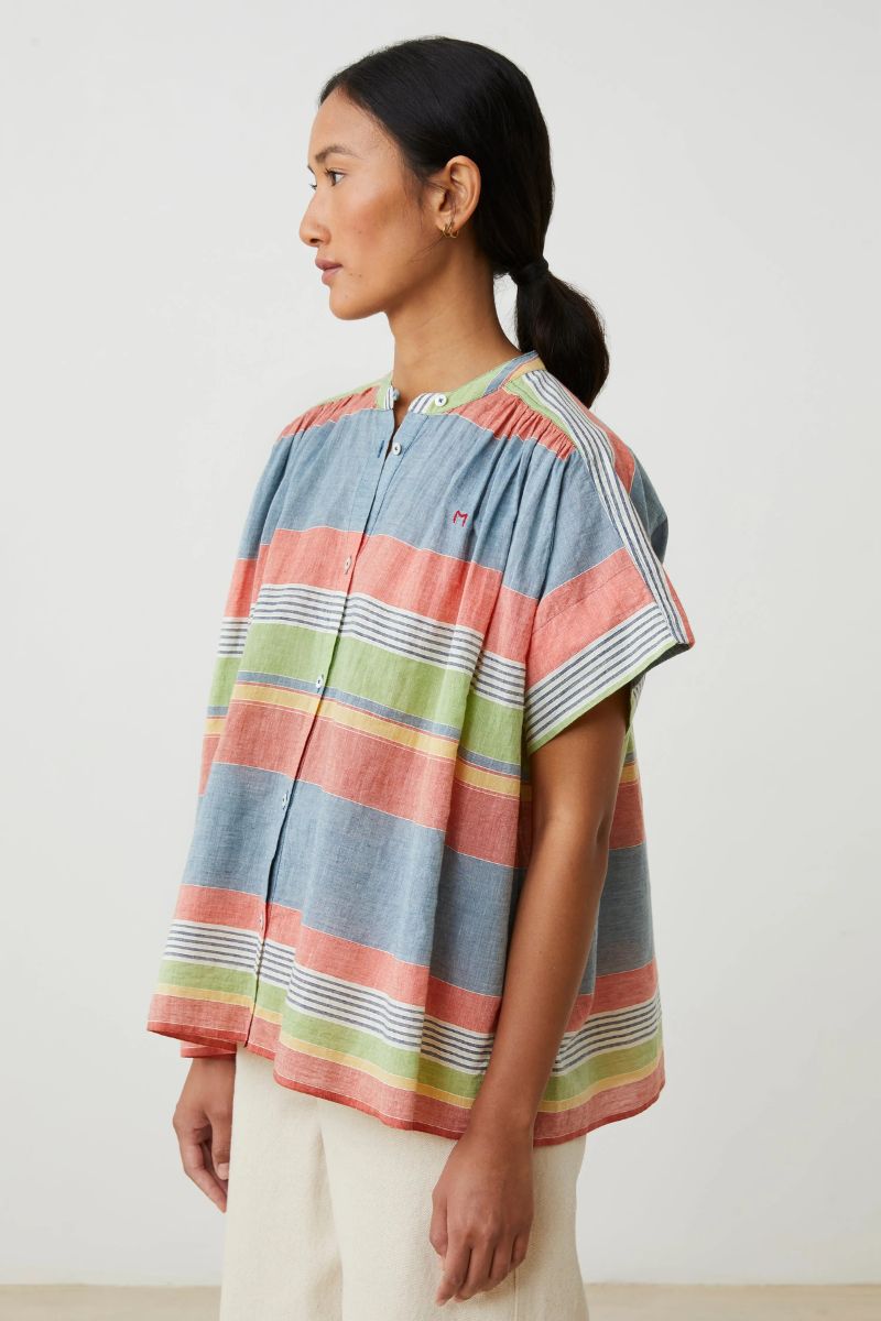 Skjorte Max N°775 Sand Stripes - Multico