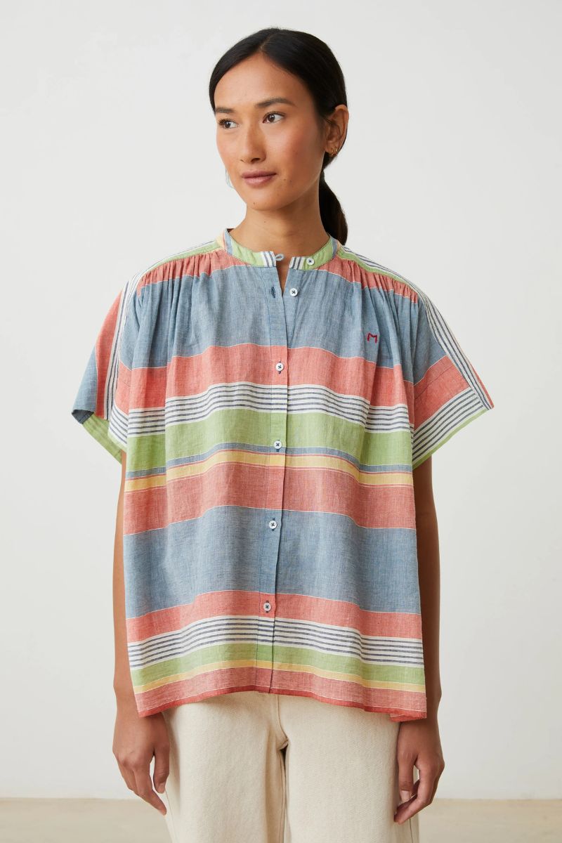 Skjorte Max N°775 Sand Stripes - Multico