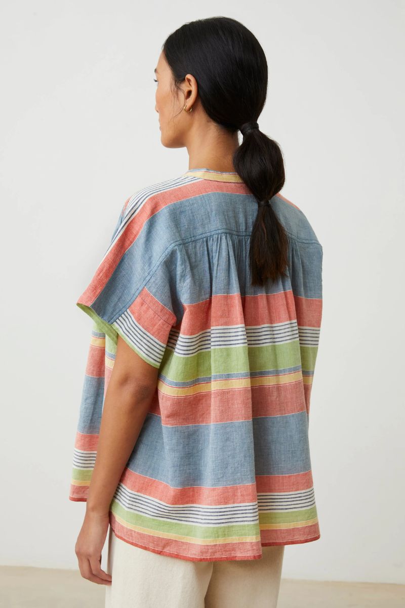 Skjorte Max N°775 Sand Stripes - Multico