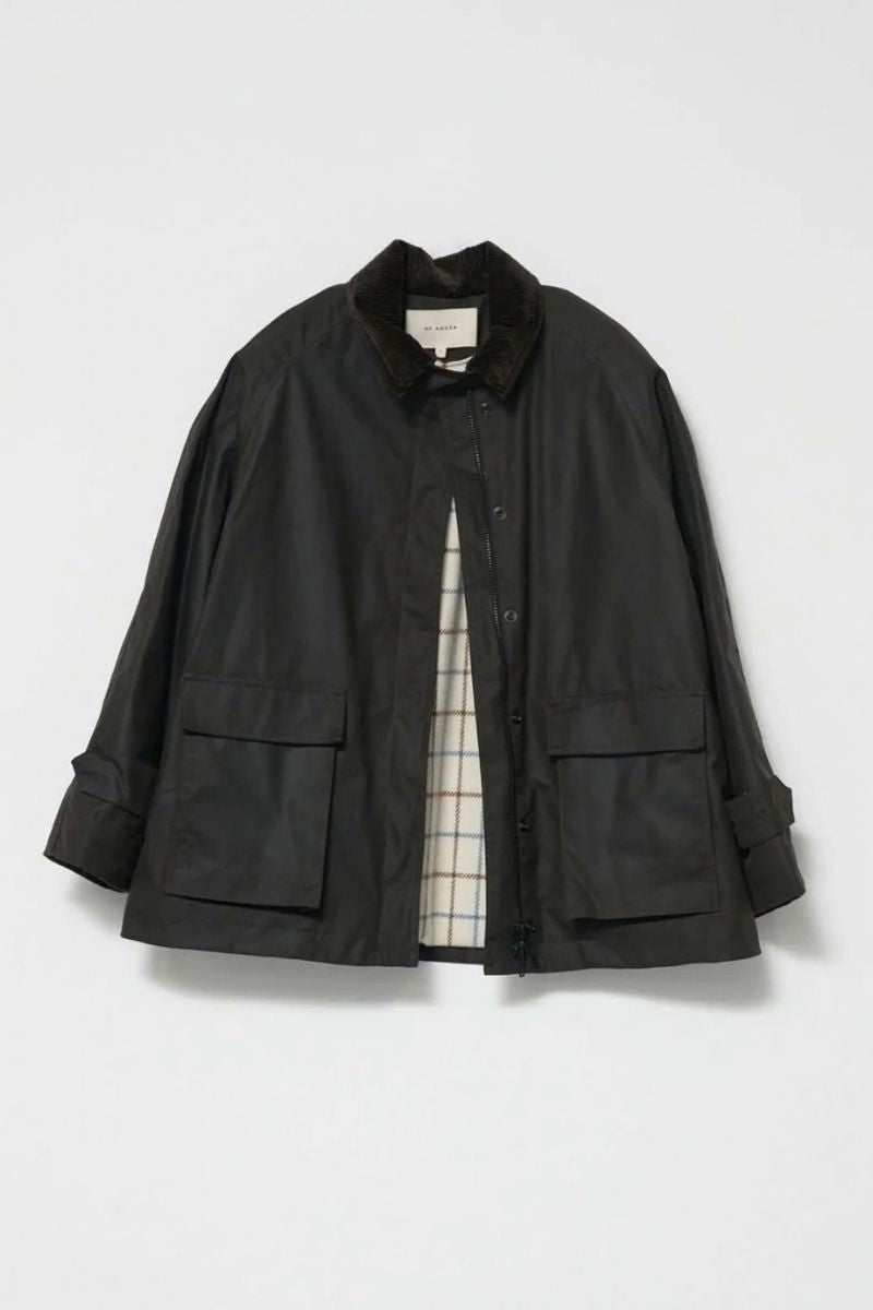 Oilskin Jacket - Brown