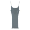 Cami Silk Rib Undershirt 9450 - Dusty Blue