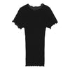 T-shirt Operatino Uld/Silke 7493 - Black