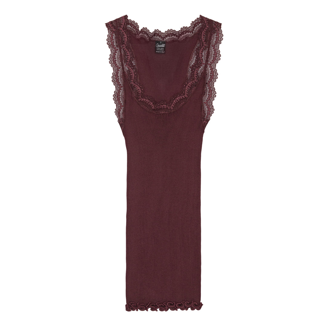 Tank Top - Silk Rib 9472 - Cherry
