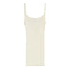 Wool Silk Rib Undershirt 3440R - Ivory