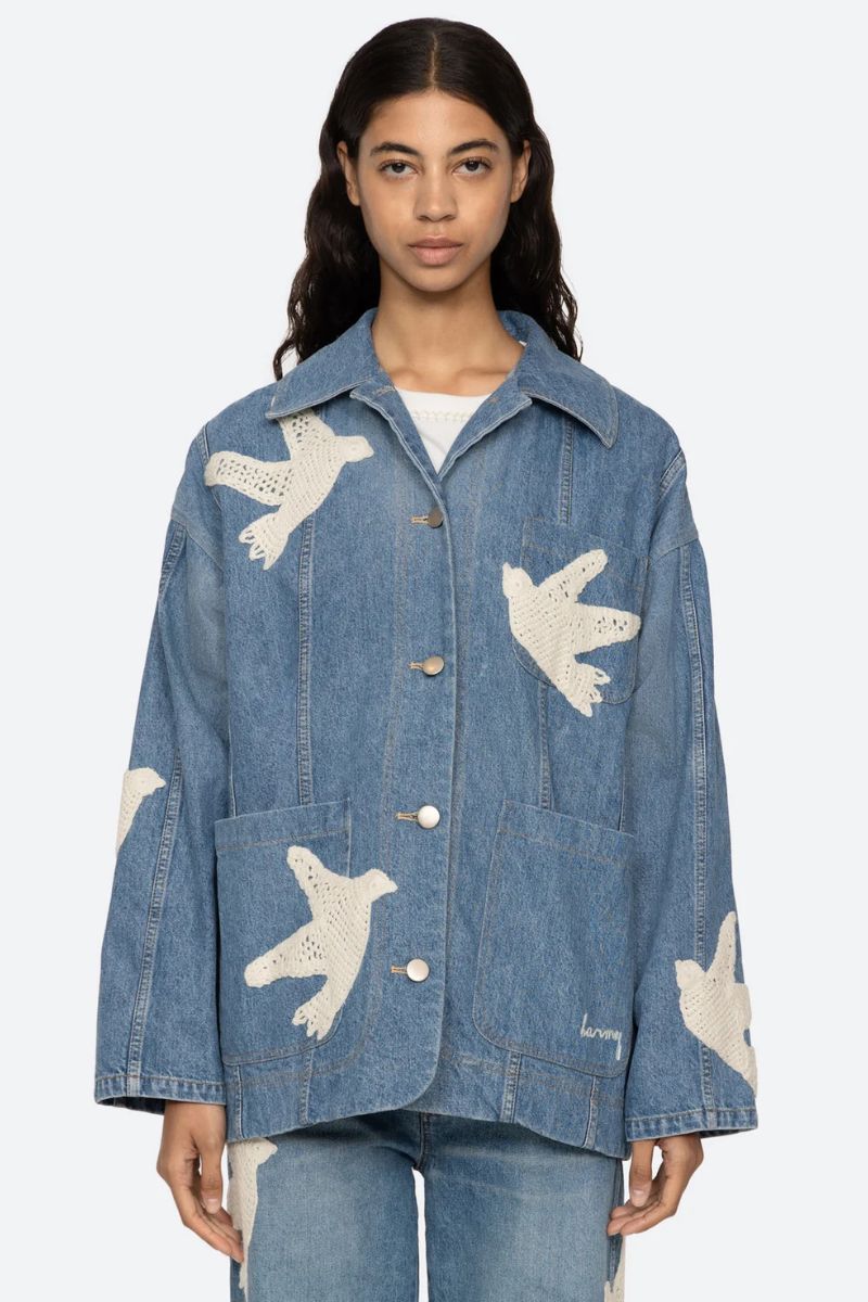 Payton Denim Jacket - Blue