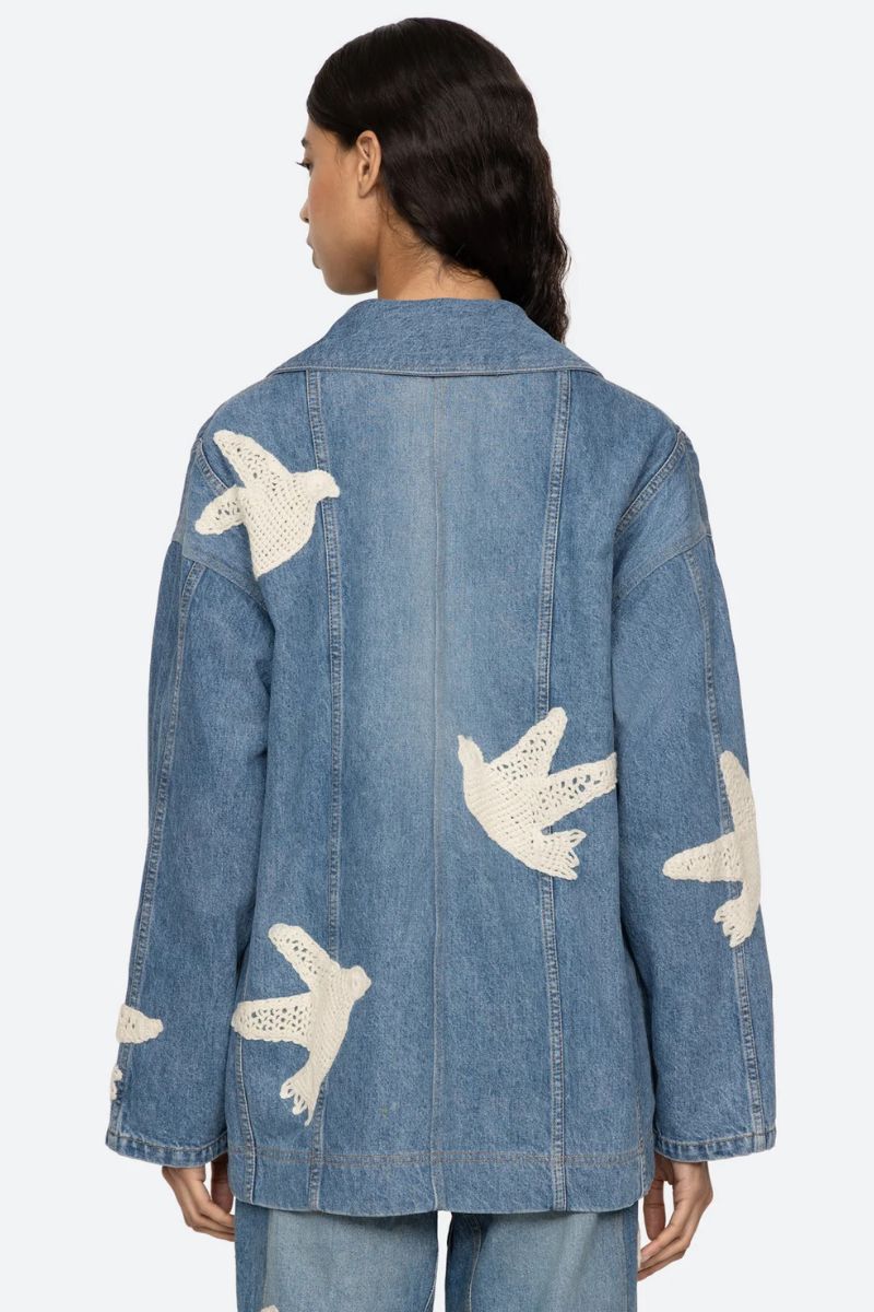 Payton Denim Jacket - Blue