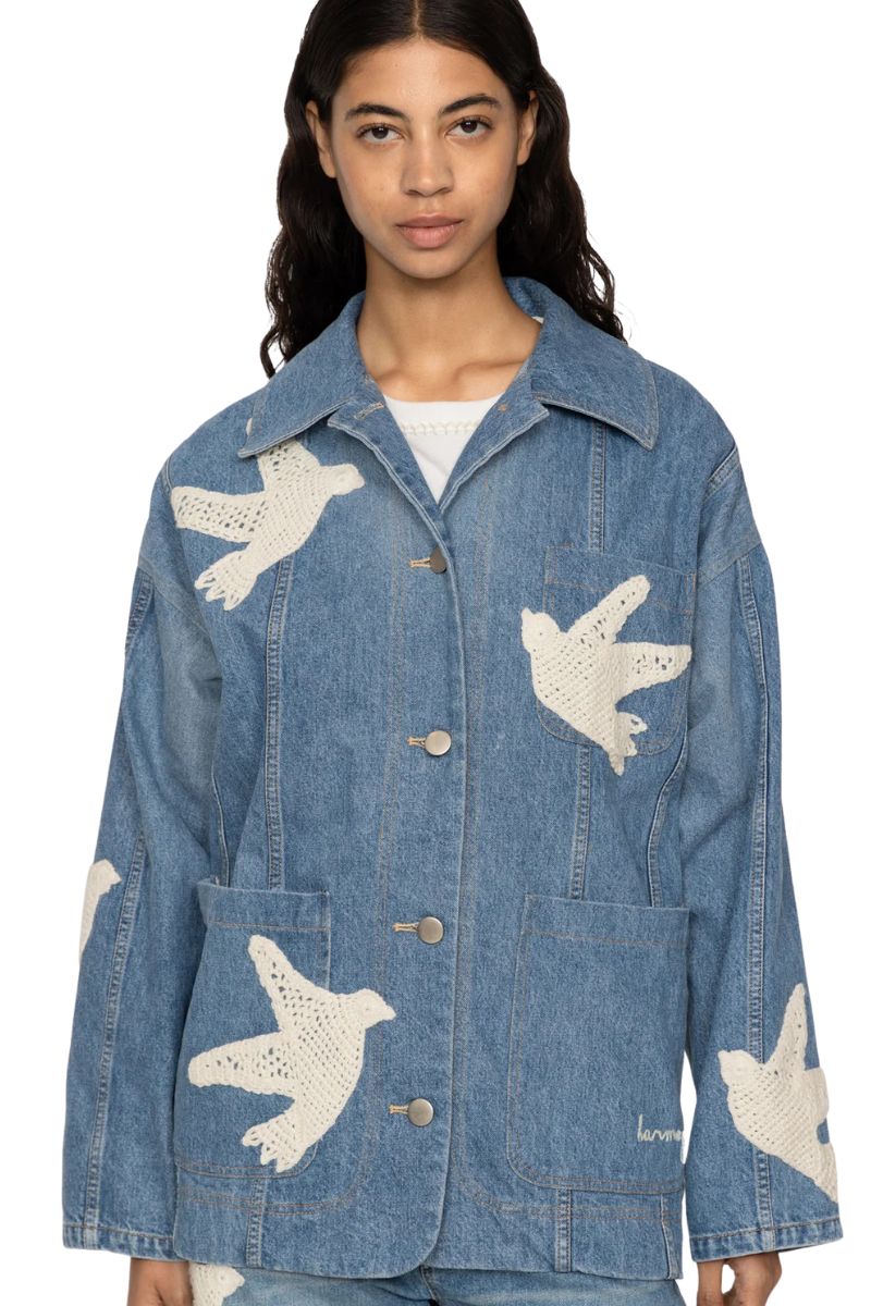 Payton Denim Jacket - Blue