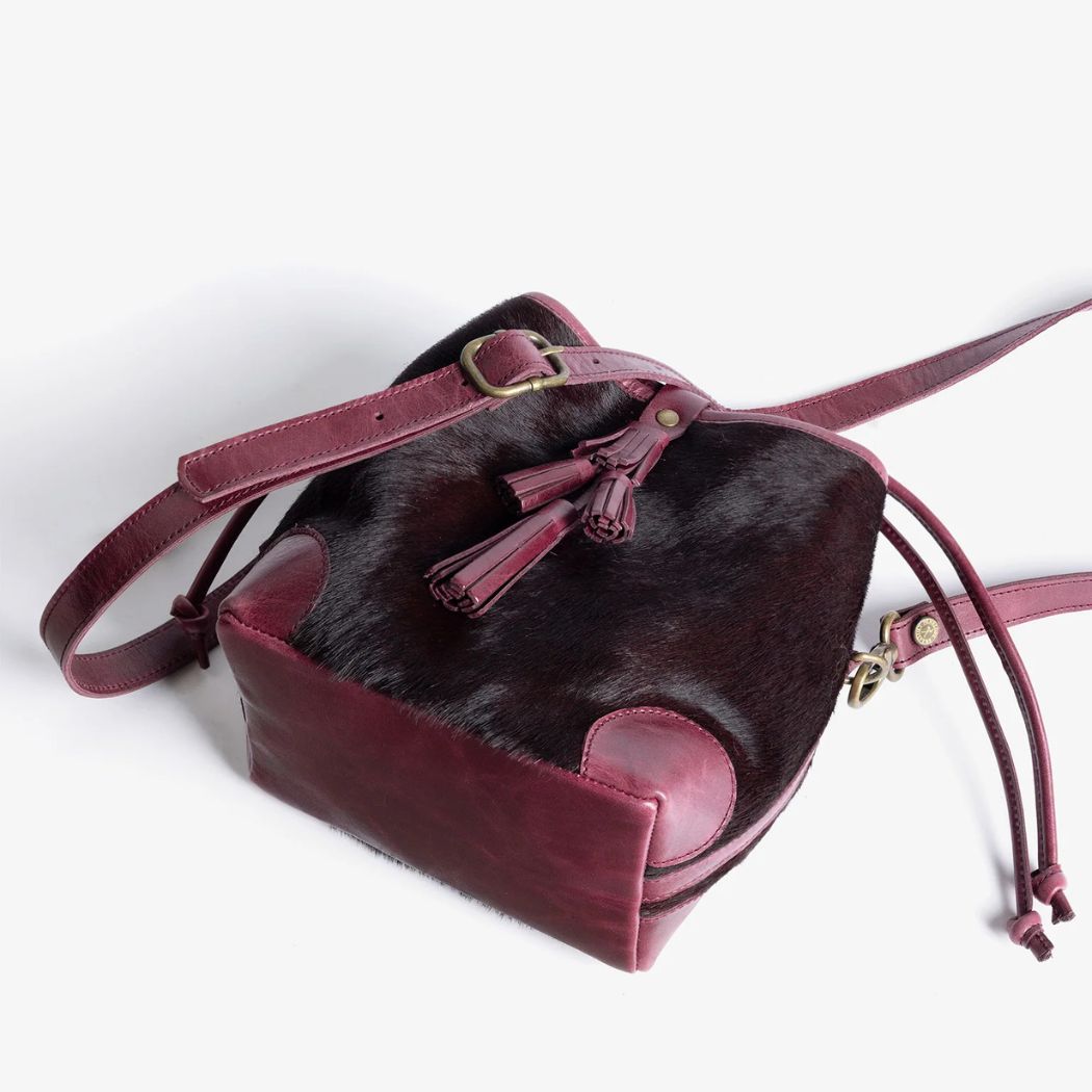 Pony Fortune Teller Bag - Dark Cherry