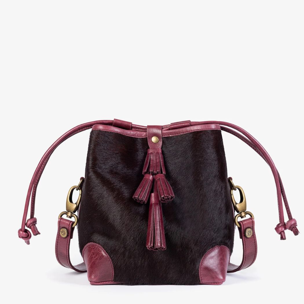 Pony Fortune Teller Bag - Dark Cherry