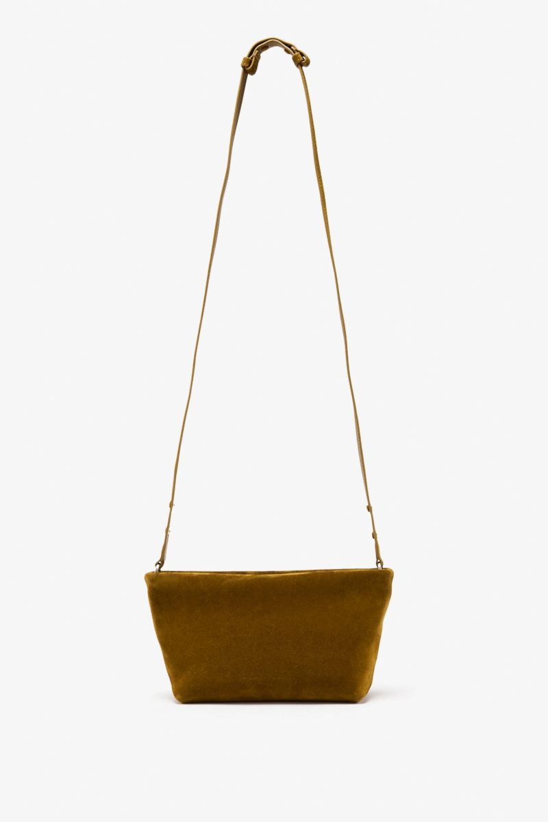 Suede Bond Bag - Fern