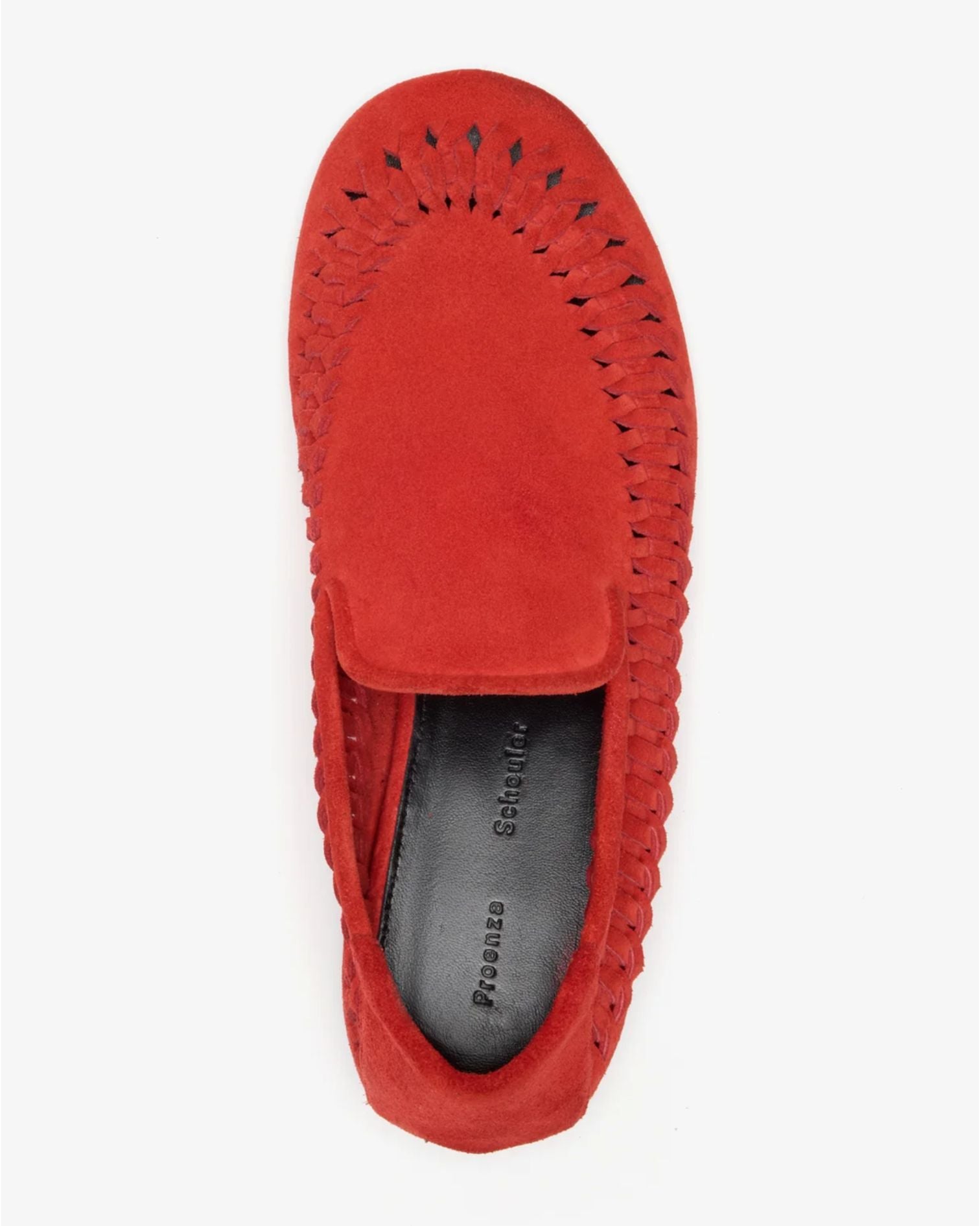 Whip Loafers Calfsuede - Scarlet