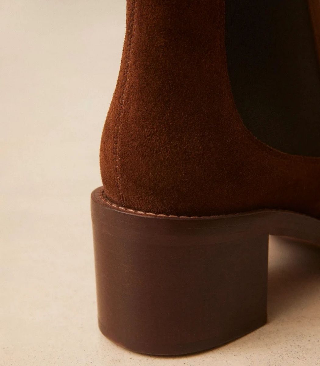 Støvlet No. 289 - Suede Noisette