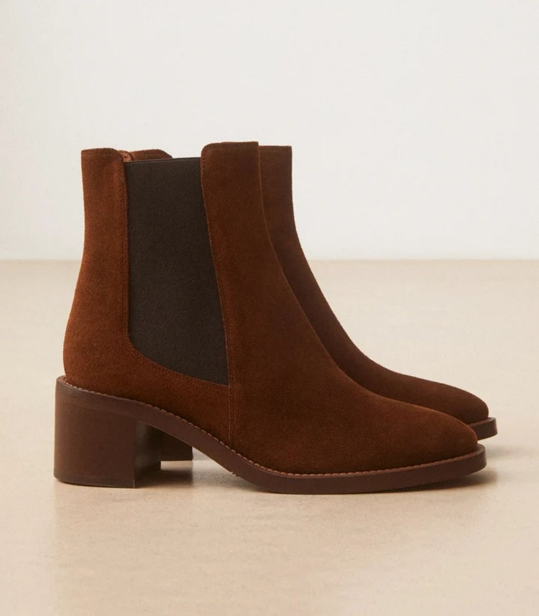 Støvlet No. 289 - Suede Noisette