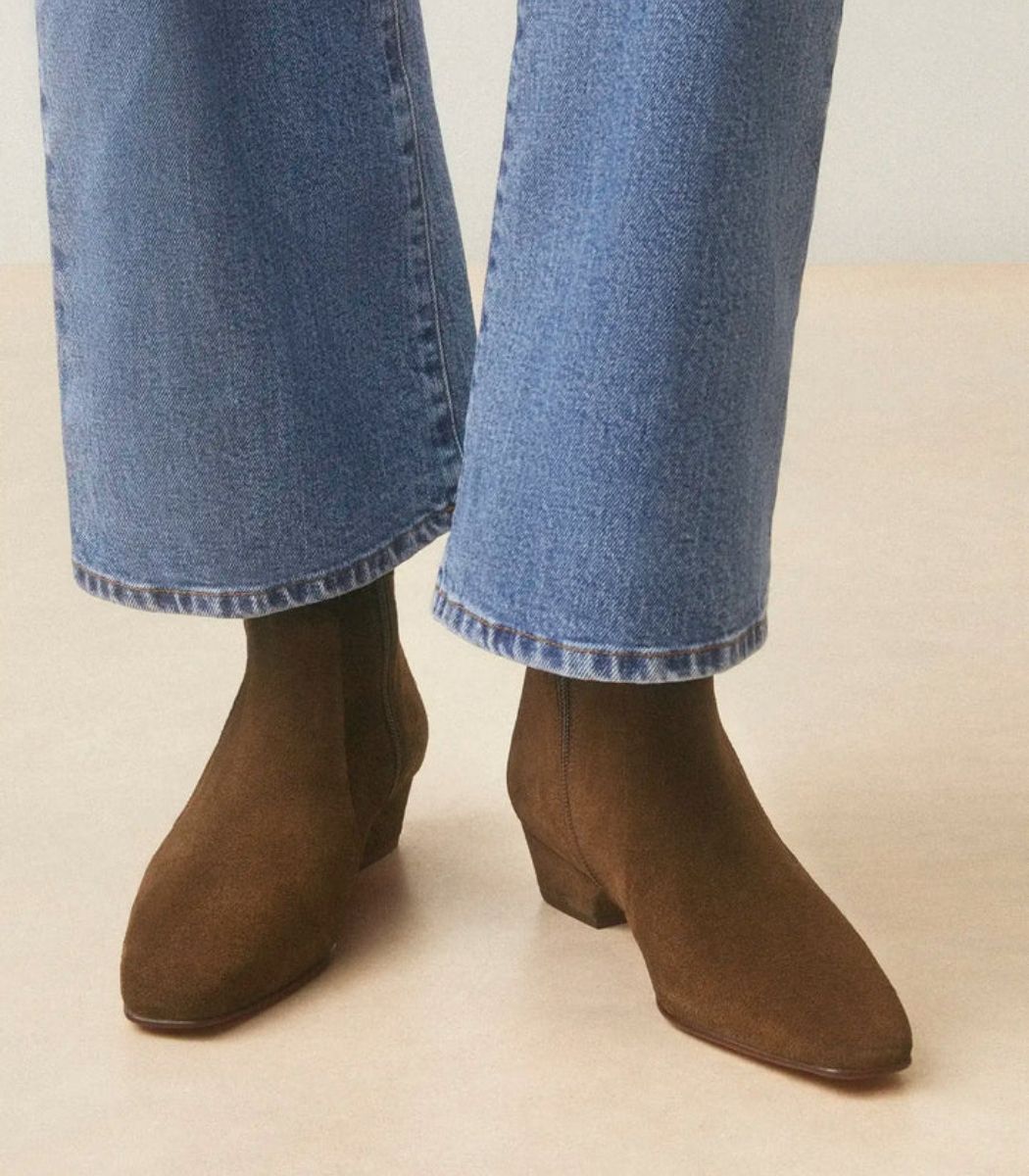 Ankle Boots No. 407 - Brown Suede