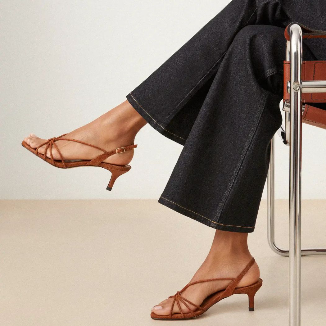 Sandaler no.470 - Lizard Cognac