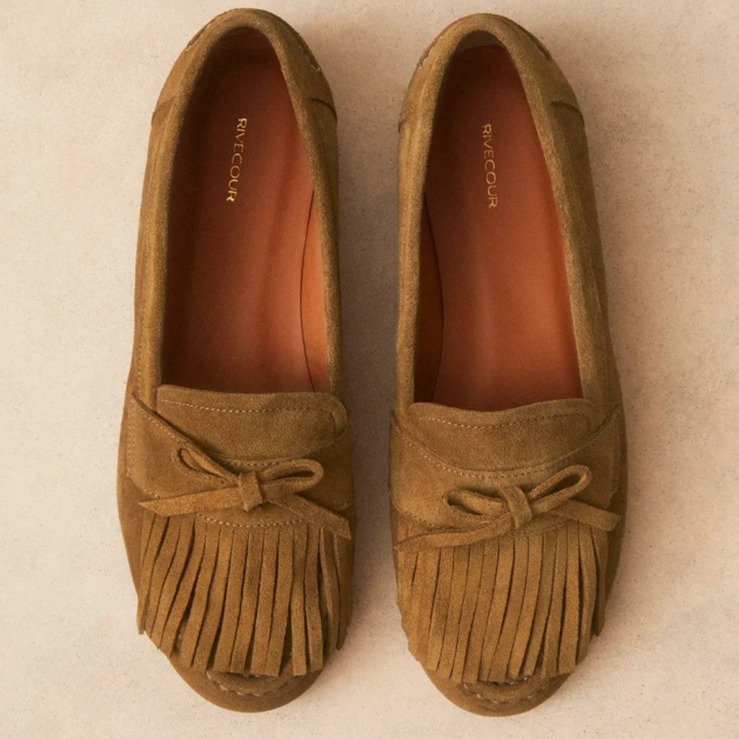 Moccasins No. 156 - Suede Ecorce