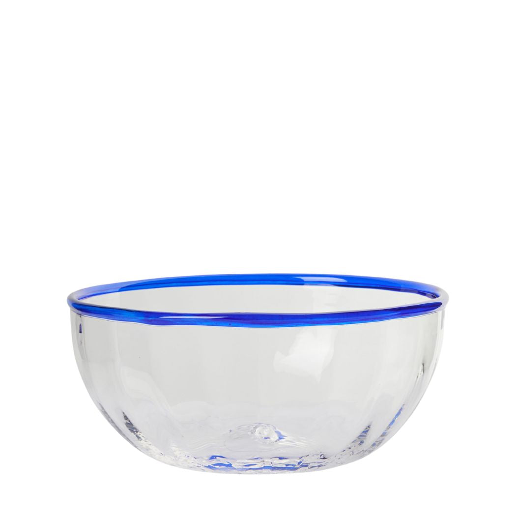 Peter Glass Bowl - Sapphire