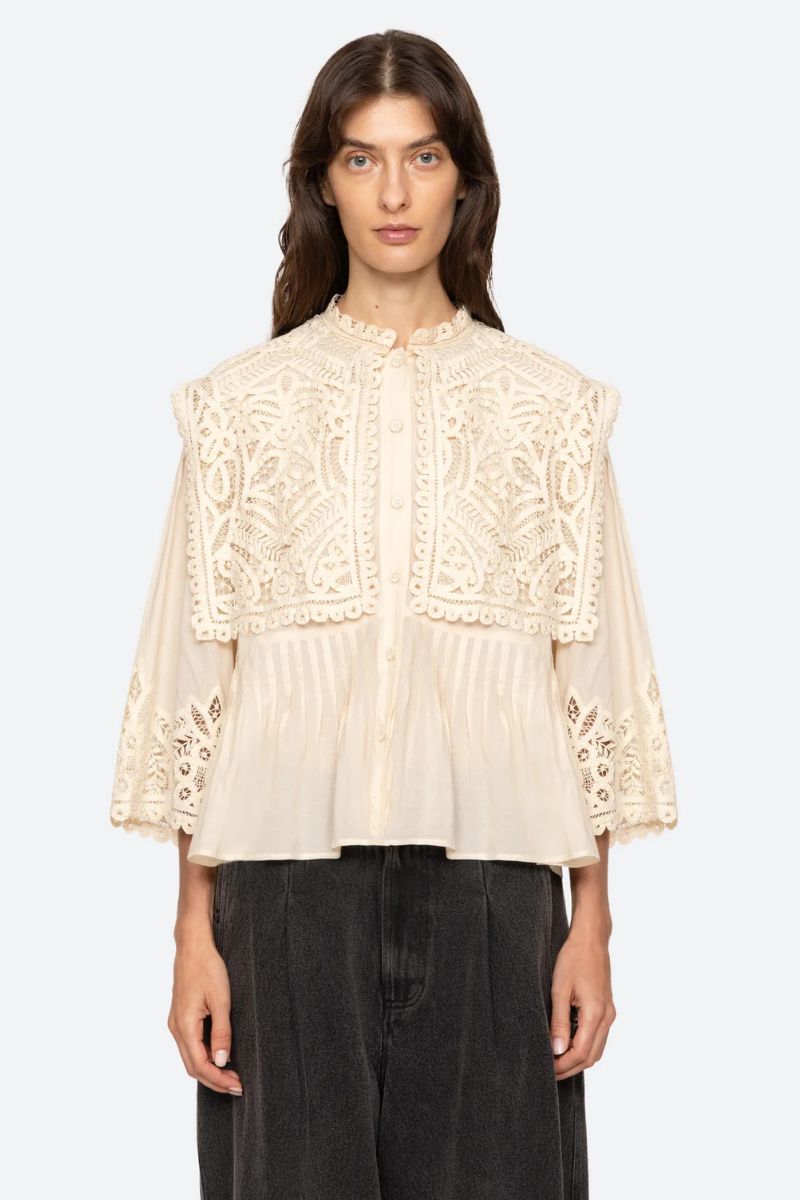 Adelina Battenberg Lace - Cream