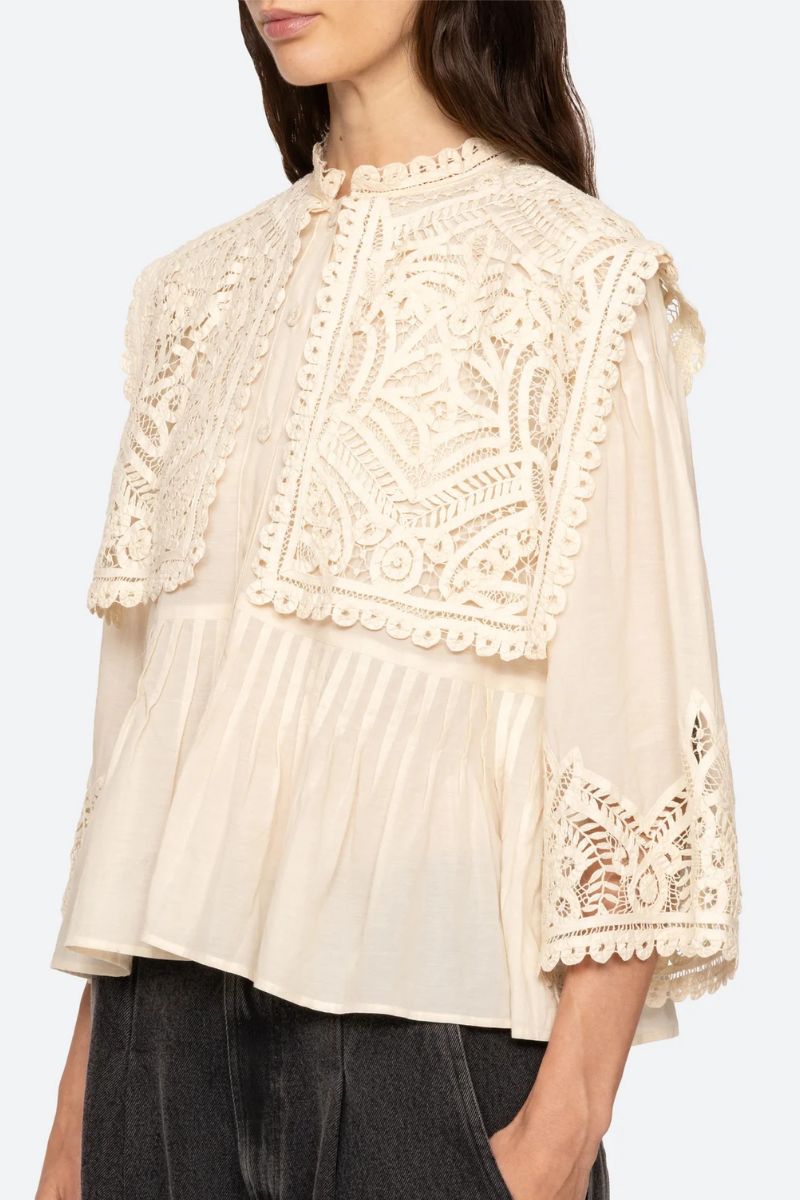 Adelina Battenberg Lace - Cream