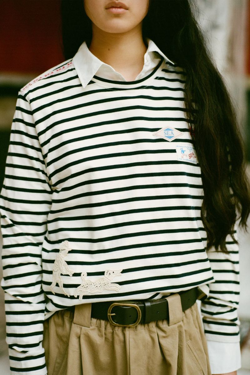 Athena Solid long sleeve t-shirt