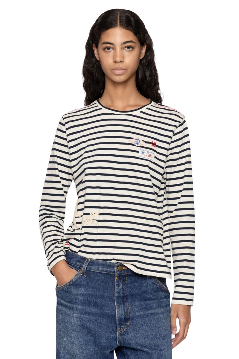 Athena Solid long sleeve t-shirt