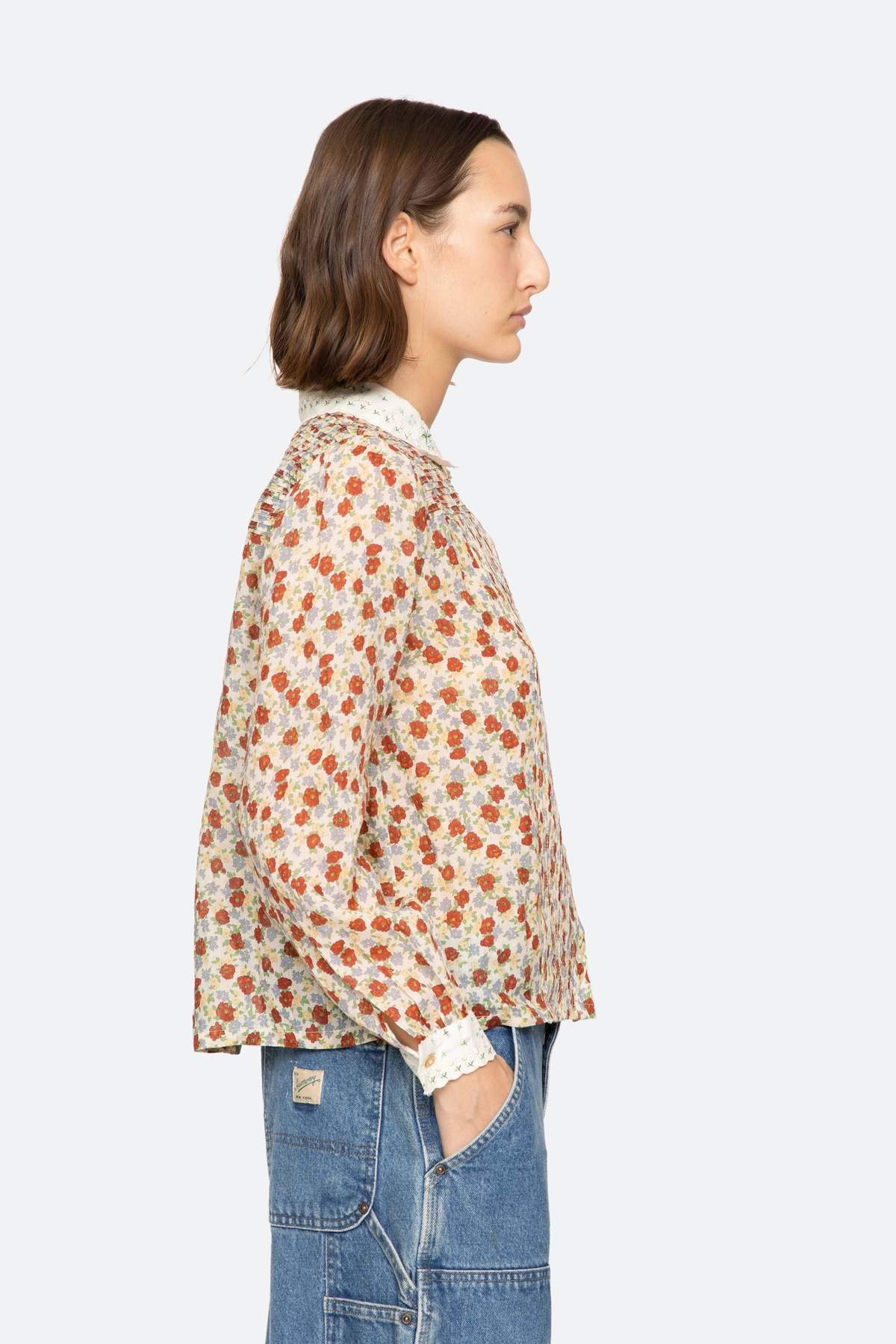 Viera Print Bluse - Multi