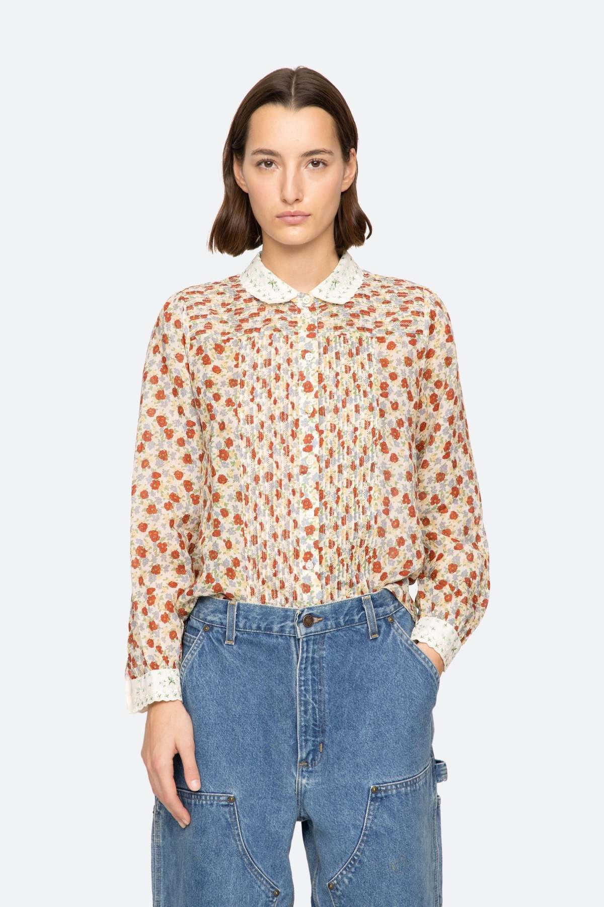 Viera Print Bluse - Multi