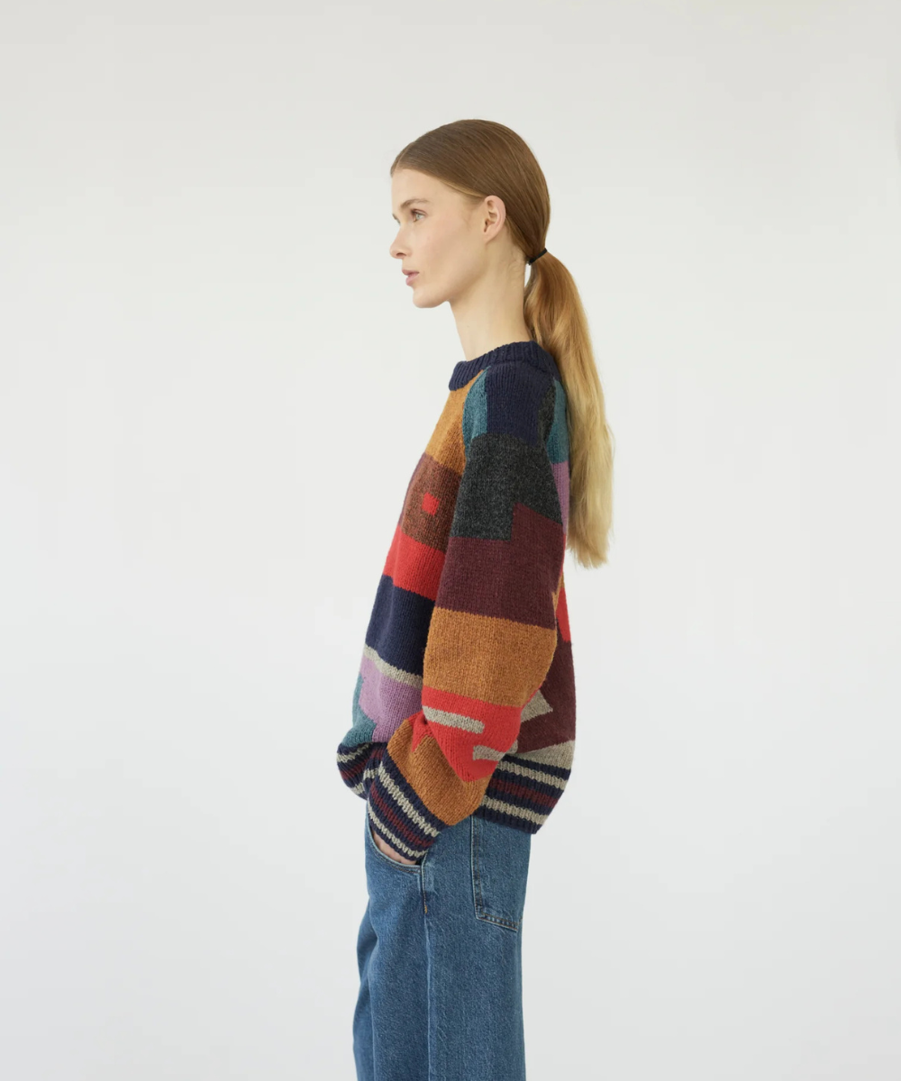 Handknit Shetlands Wool Jumper