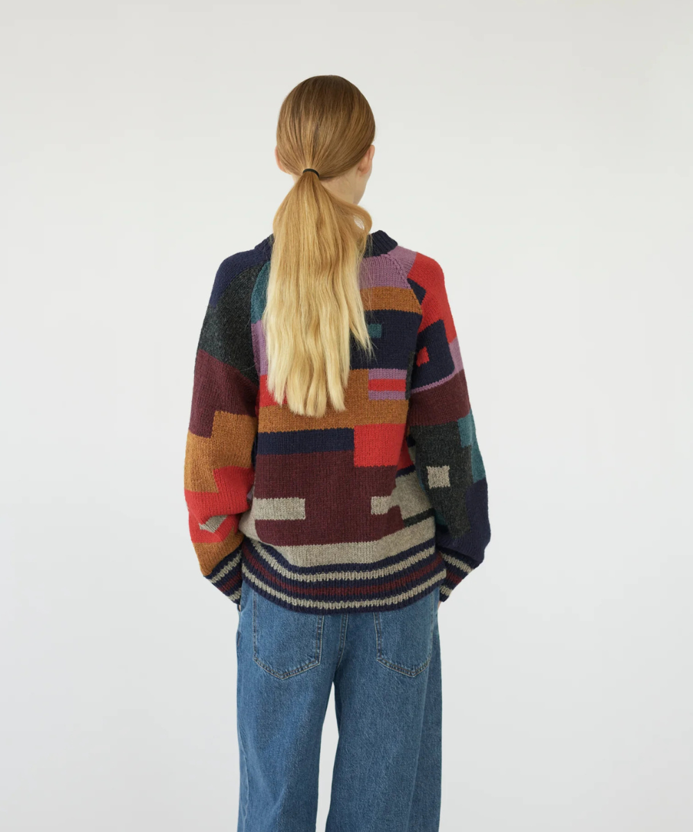 Handknit Shetlands Wool Jumper
