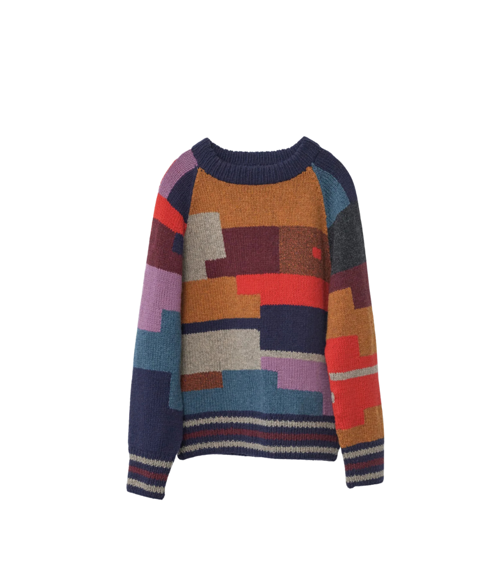 Handknit Shetlands Wool Jumper